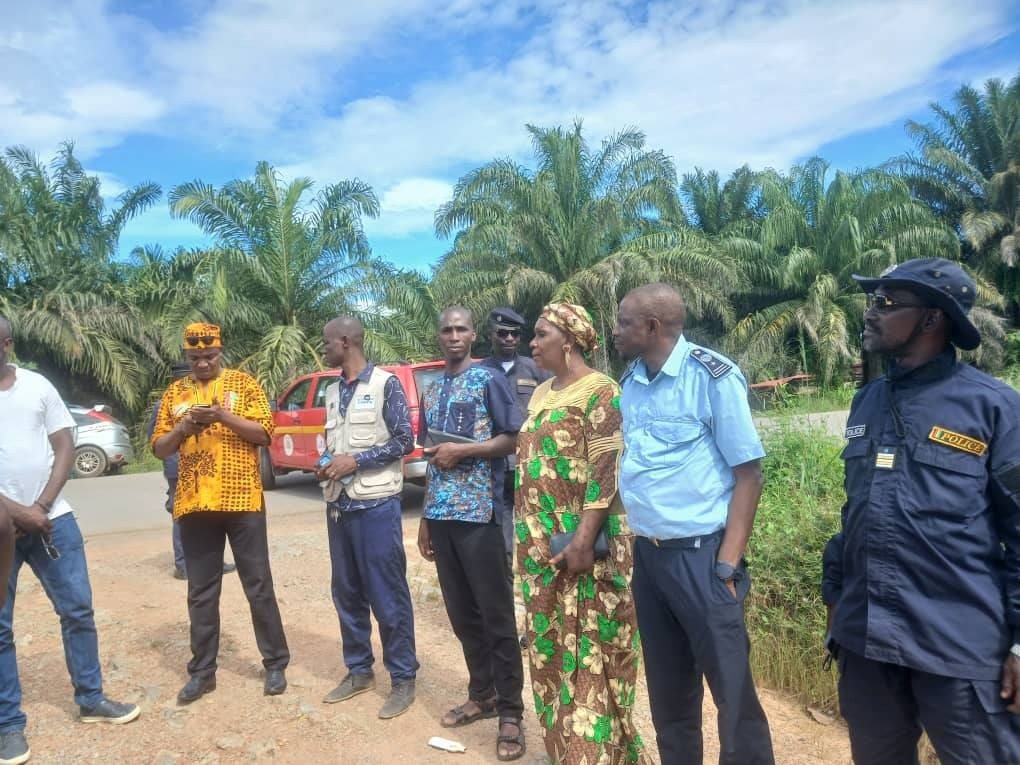 Protection civile : le site de Bongomadou retenu pour le futur camp de la Police de Protection Civile de Macenta