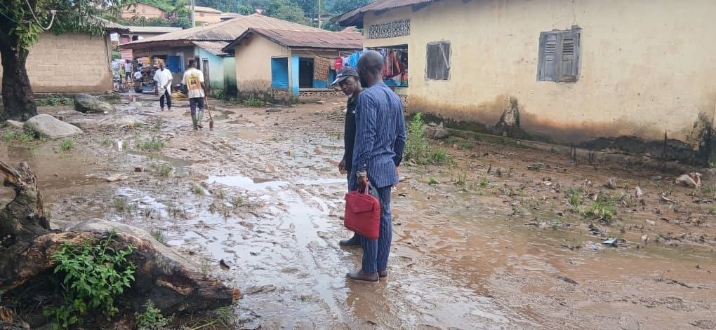 Inondations dans plusieurs quartiers de Macenta : le Maire lance un appel à la solidarité