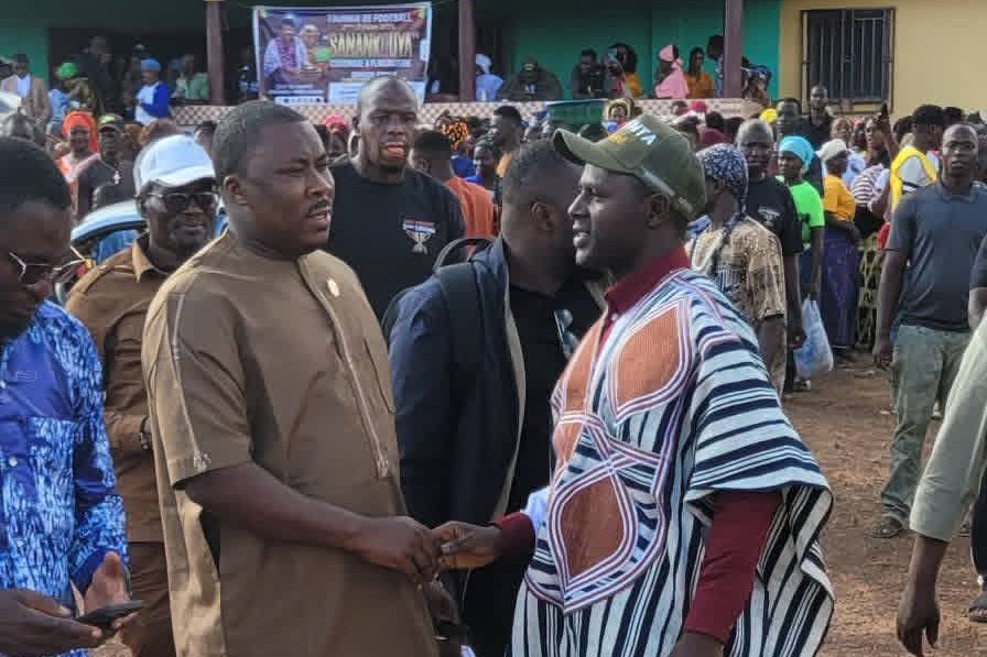Koyamah : le Maire à la grande finale du tournoi doté du trophée Hamidou Camara