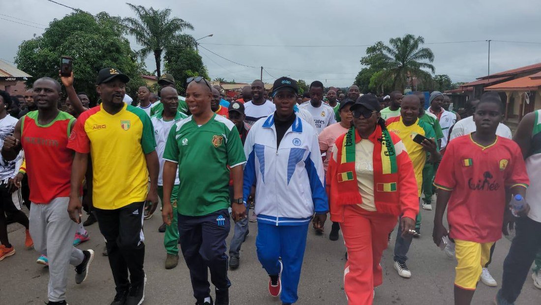Grand marathon de la Semaine de l’Indépendance : Macenta mobilisée dans l’allégresse et la solidarité